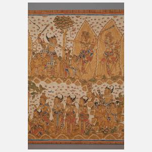 Große balinesisches Malerei