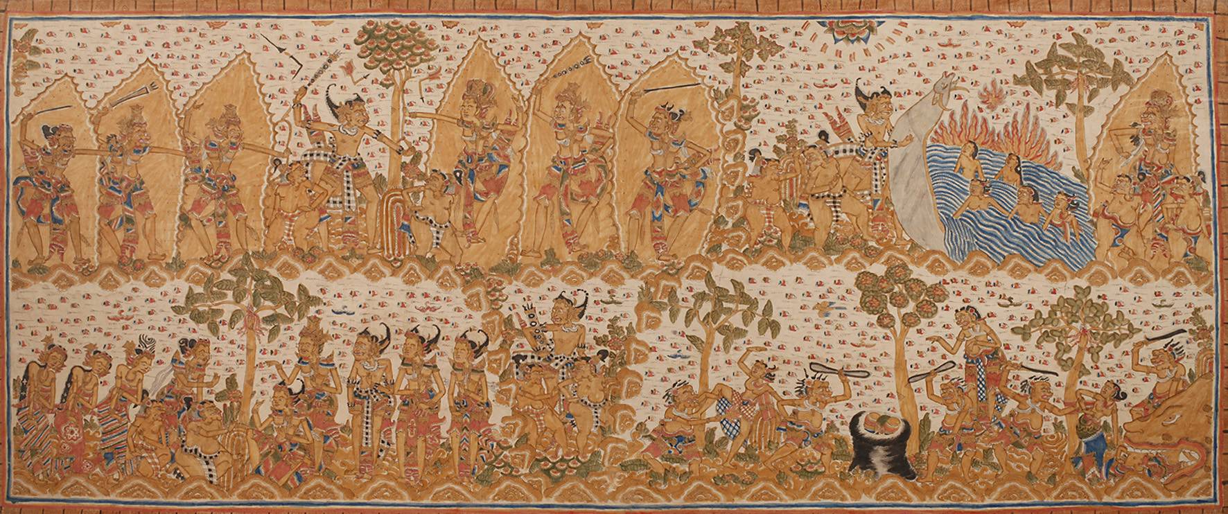 Große balinesisches Malerei