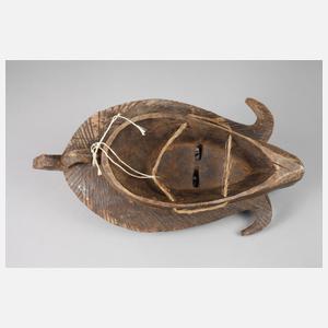 Tanzmaske der Senufo des Poro-Bundes