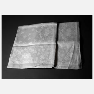 Paar Tafeltücher Jugendstil