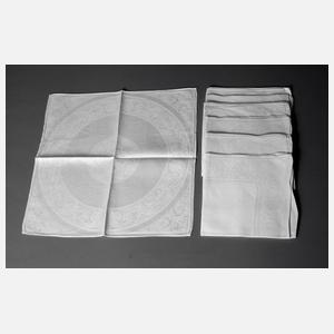 Konvolut Servietten Neohistorismus