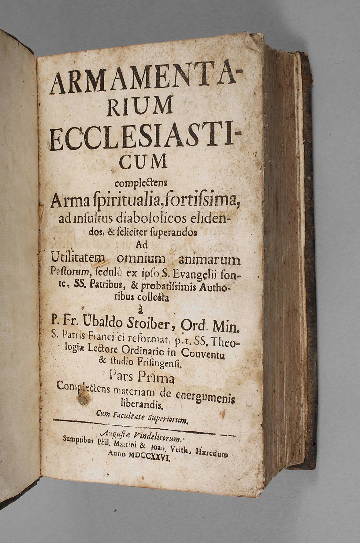 Stoibers Exorzismusschrift 1726