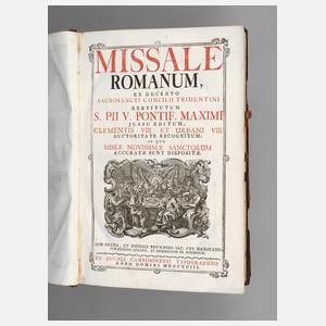 Messbuch für den römischen Ritus 1793