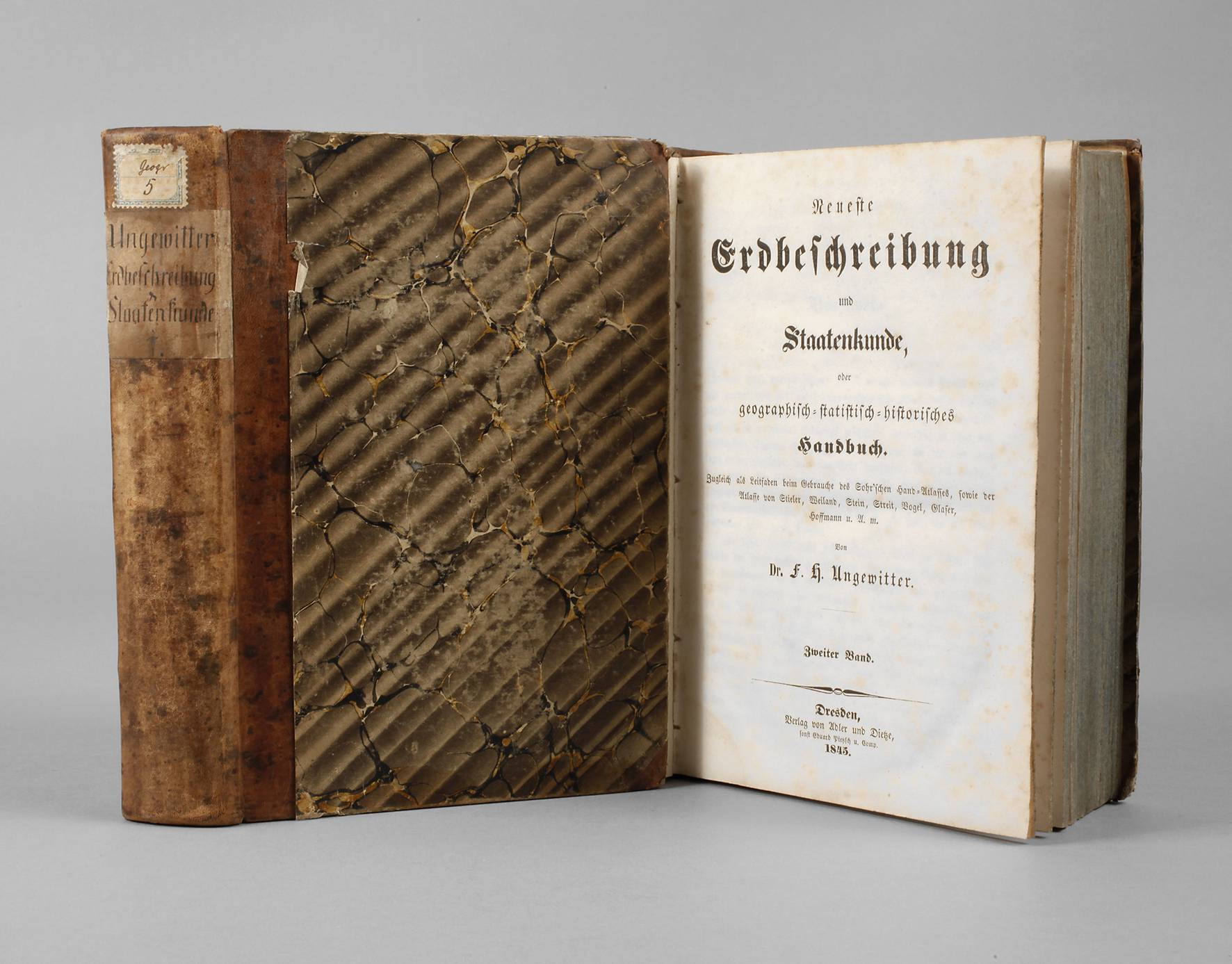 Ungewitters Erdbeschreibung 1844/45