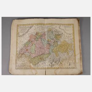 Walser-Homann Atlas Schweiz 1769
