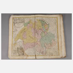 Walser-Homann Atlas Schweiz 1769