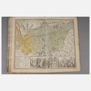 Walser-Homann Atlas Schweiz 1769