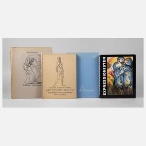 Konvolut Fachliteratur Malerei