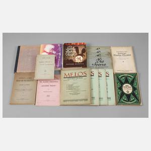 Konvolut Fachliteratur Theaterkunst