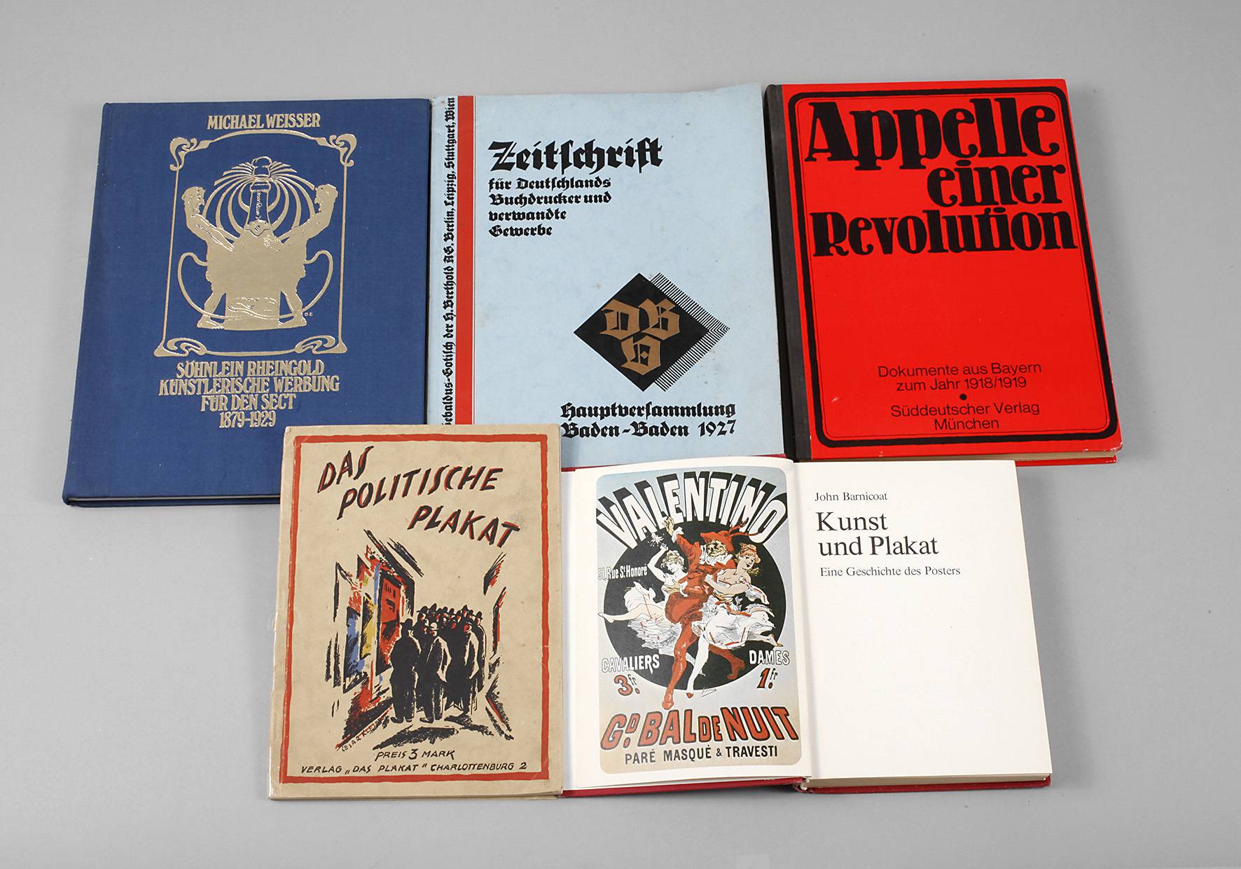 Konvolut Fachliteratur Werbung