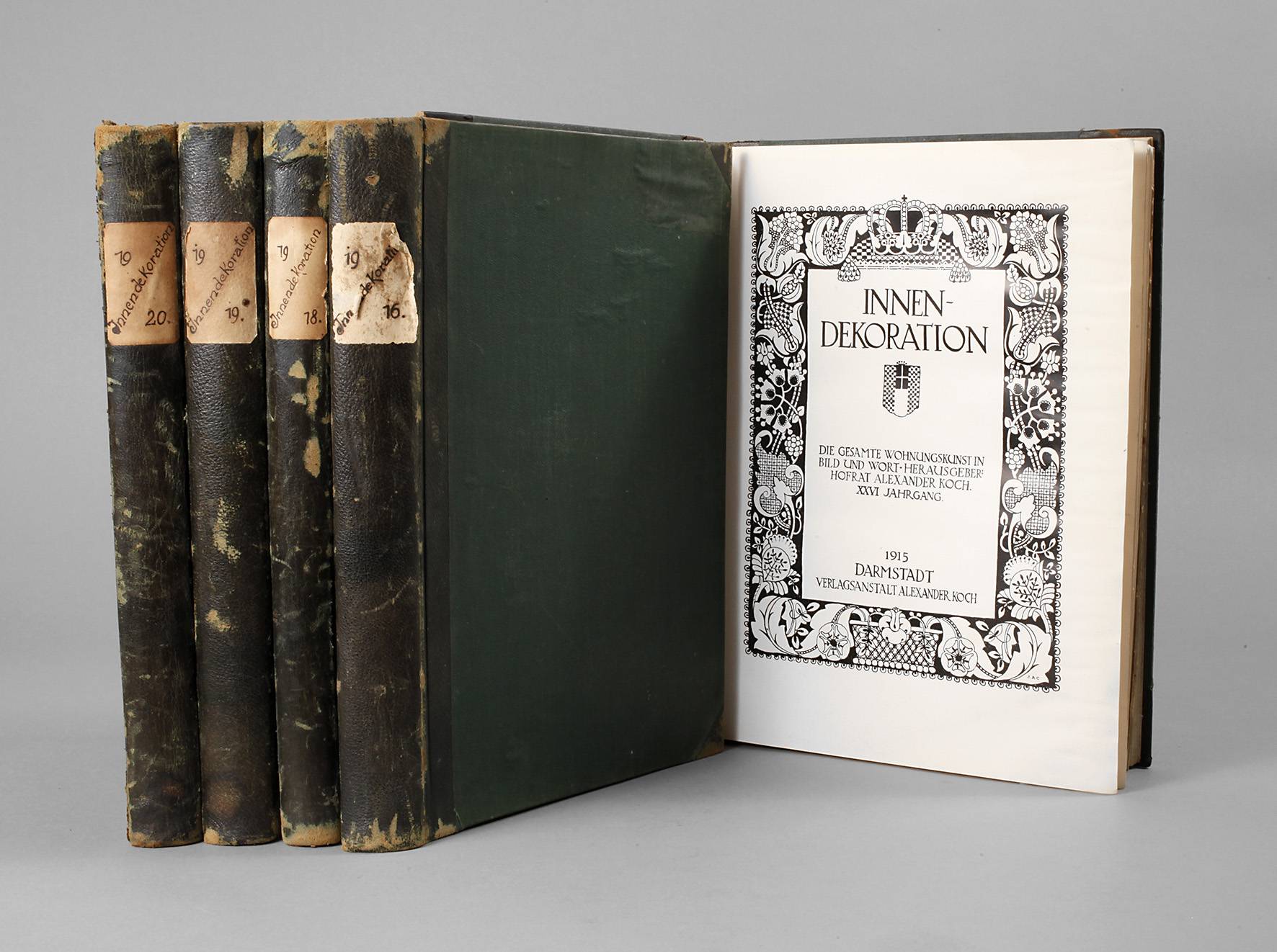 Innendekoration 1915 bis 1920