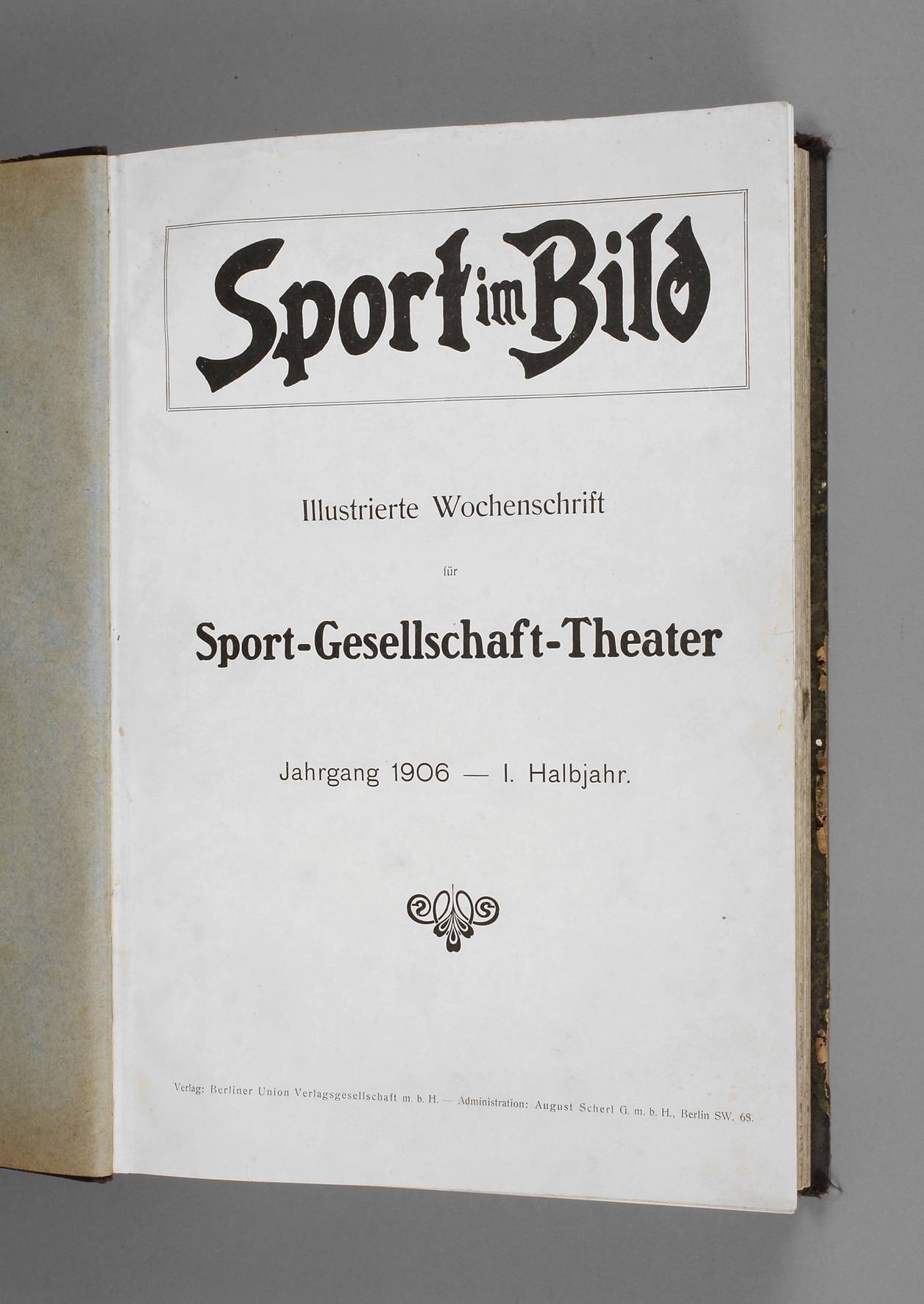 Sport im Bild 1906