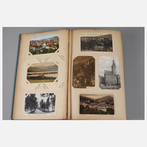Jugendstil-Ansichtskartenalbum