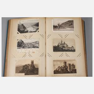 Jugendstil-Ansichtskartenalbum