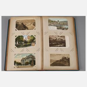 Jugendstil-Ansichtskartenalbum