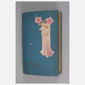 Jugendstil-Ansichtskartenalbum