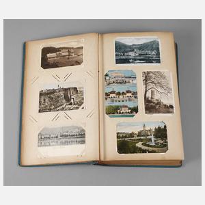 Jugendstil-Ansichtskartenalbum