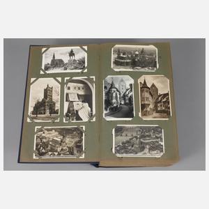 Voluminöses Ansichtskartenalbum