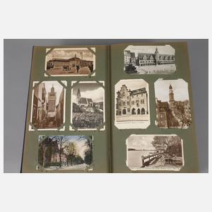Voluminöses Ansichtskartenalbum