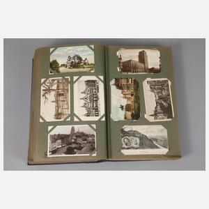 Voluminöses Ansichtskartenalbum