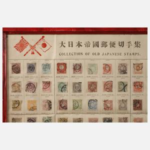 Sammlung japanische Briefmarken