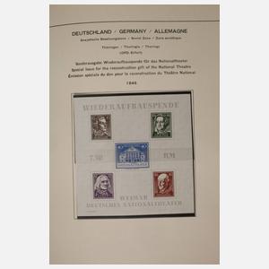 Briefmarken und Ganzsachen Alliierte Besetzung/Berlin