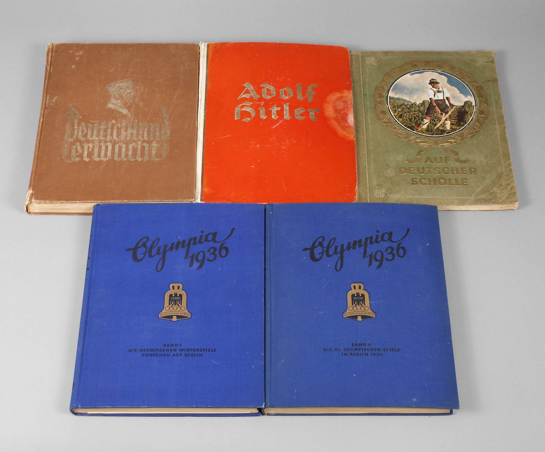 Konvolut Zigaretten-Sammelbilderalben III. Reich