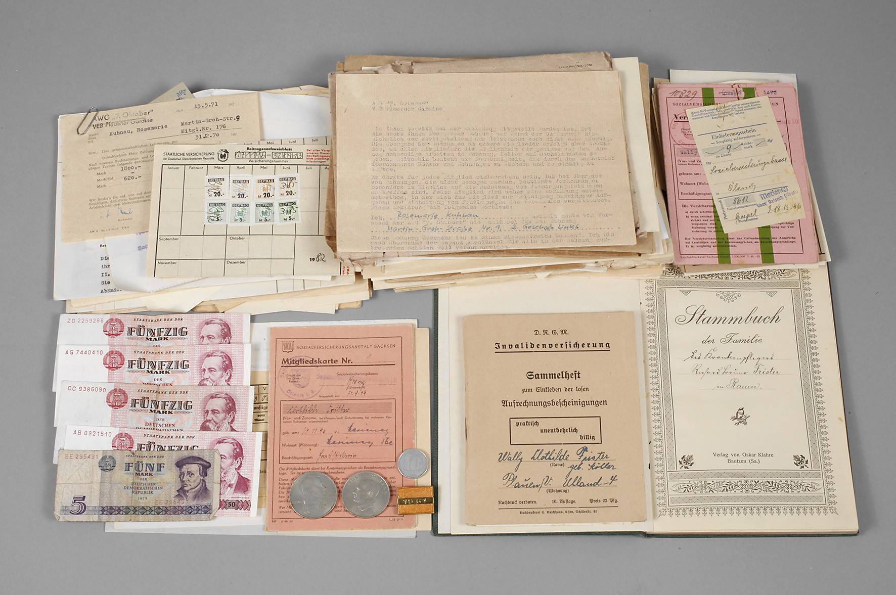 Dokumenten-Nachlass Vogtland