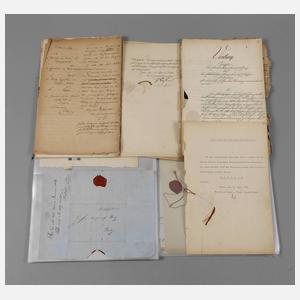 Konvolut Gemeindedokumente Greiz (Reuß)