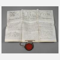 Doktordiplom dissertatio inauguralis medica de Abortu111