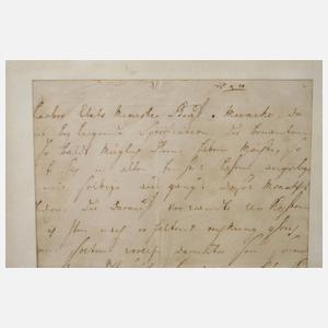 Brief Friedrich II. König in Preußen