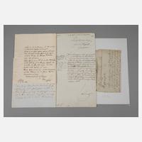 Konvolut ministerielle Briefe Preußen111