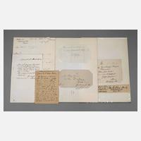 Konvolut historische Papiere/Briefe 19./20. Jh.111