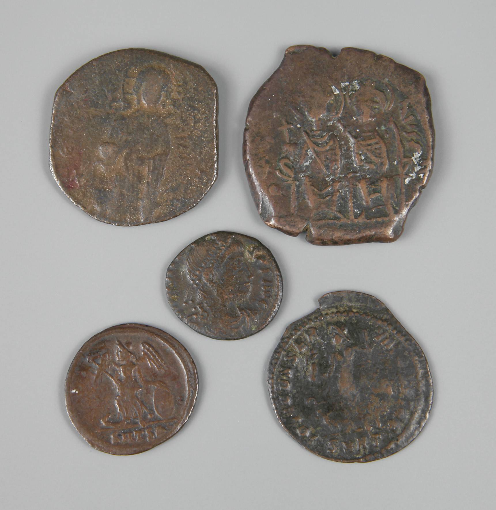 Konvolut spätrömische/byzantinische Münzen