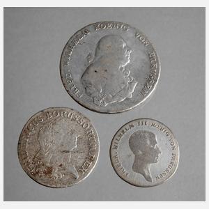 Konvolut Taler Preußen