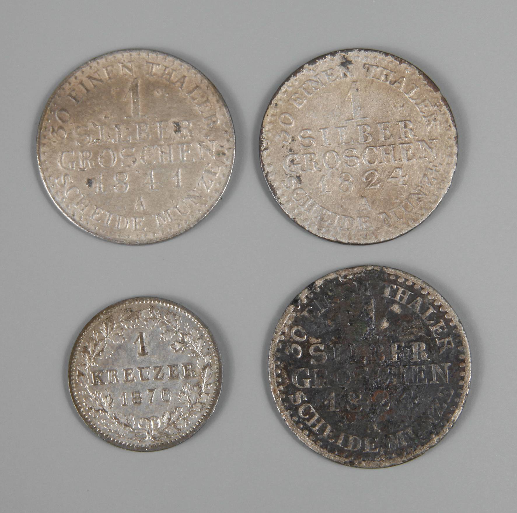 Konvolut Kleingeld 19. Jh.