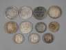 Konvolut Silbermünzen