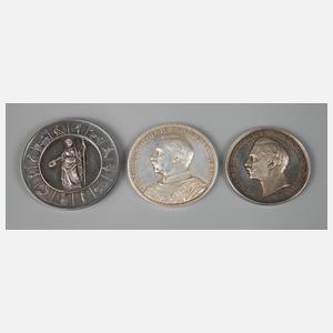 Drei Medaillen Preußen