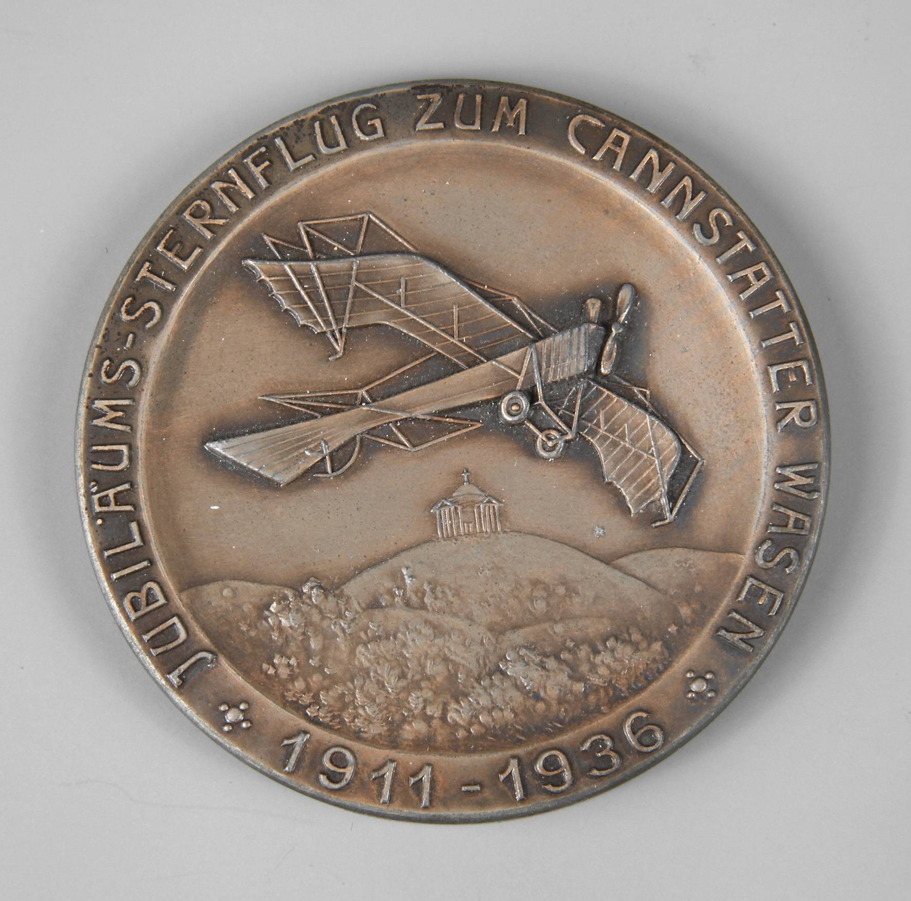 Gedenkmedaille Sternflug Rumpler-Taube