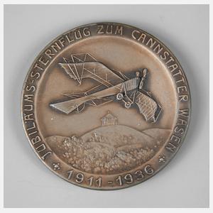 Gedenkmedaille Sternflug Rumpler-Taube