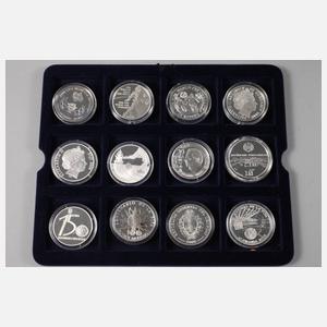 Konvolut Gedenkprägungen