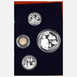 Konvolut Gedenkprägungen Rubel auf die Russische Flotte