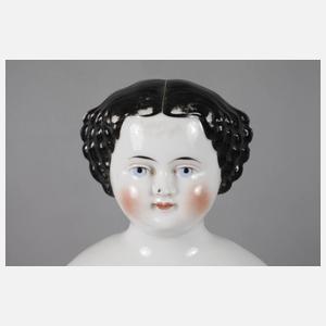 Große Biedermeierpuppe