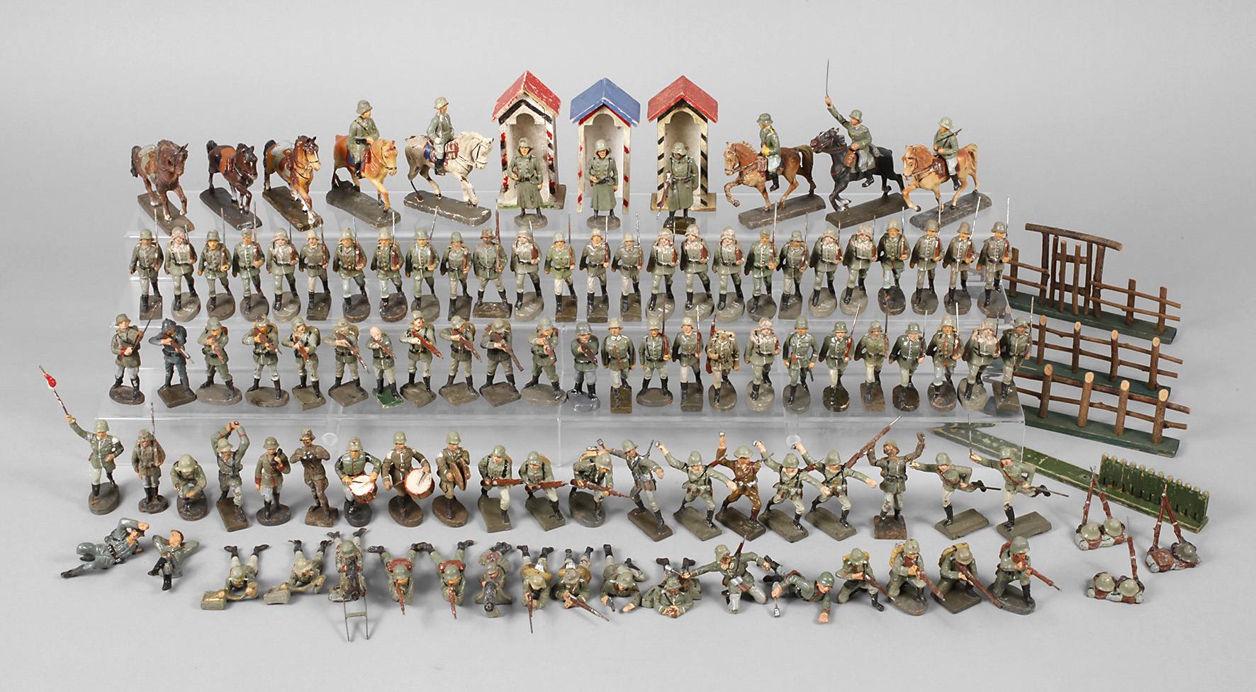 Großes Konvolut Massesoldaten