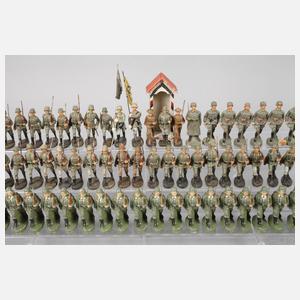 Großes Konvolut Massesoldaten