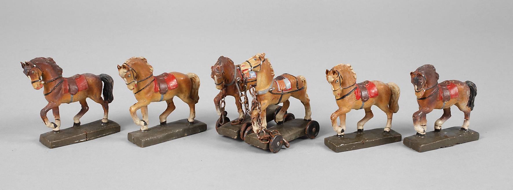 Lineol Konvolut Massepferde