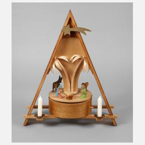 Große Spieldose Christi Geburt