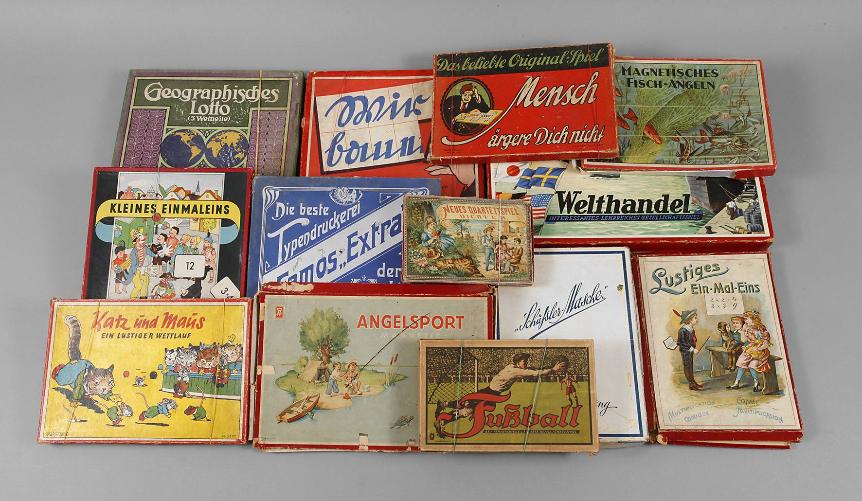 Konvolut Gesellschaftsspiele