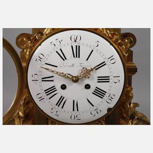Prächtige Uhrengarnitur Lerolle Fréres