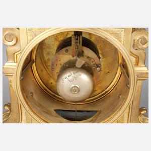 Prächtige Uhrengarnitur Lerolle Fréres